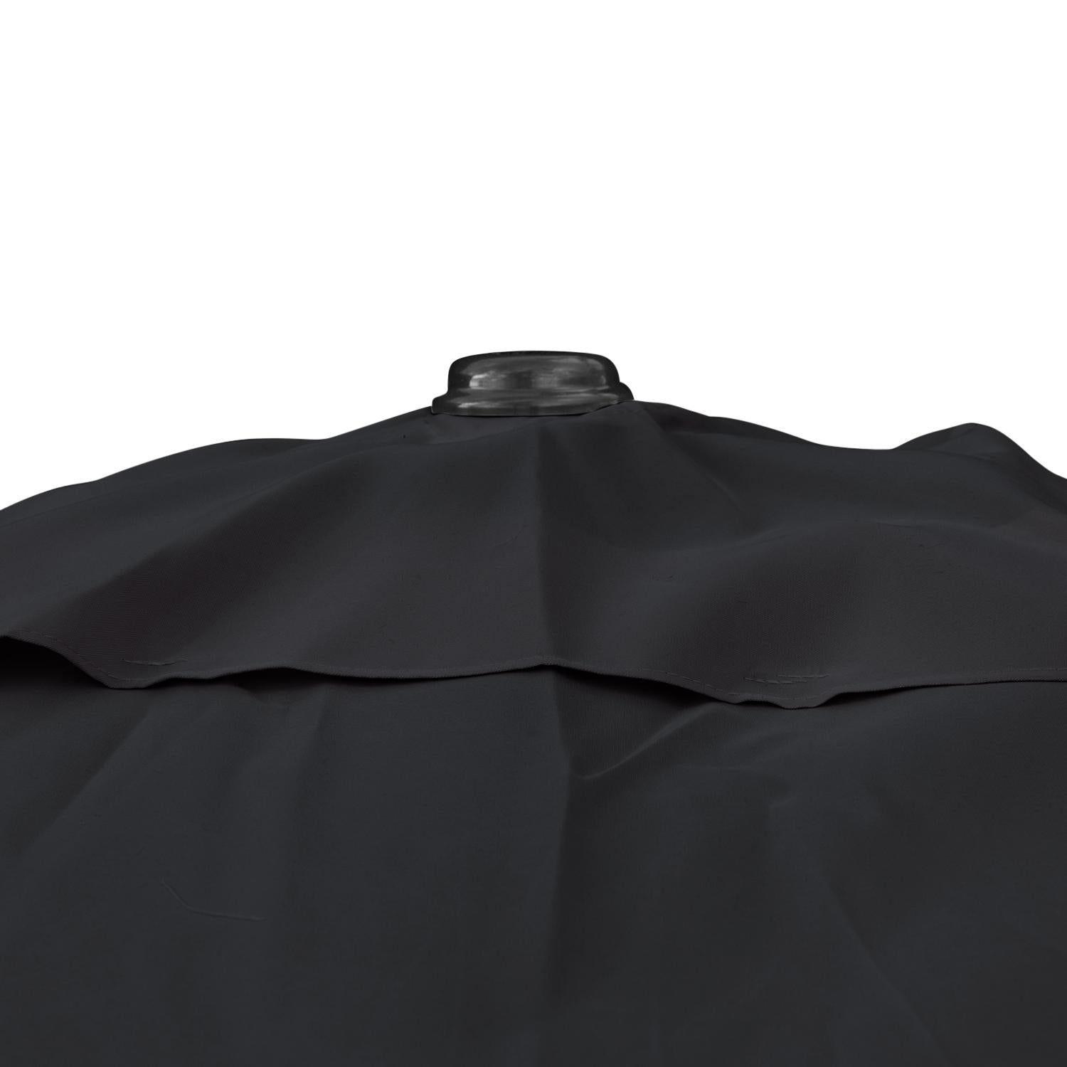 Kopu® Altea Parasol Vierkant 230x230cm Windvanger Zwart