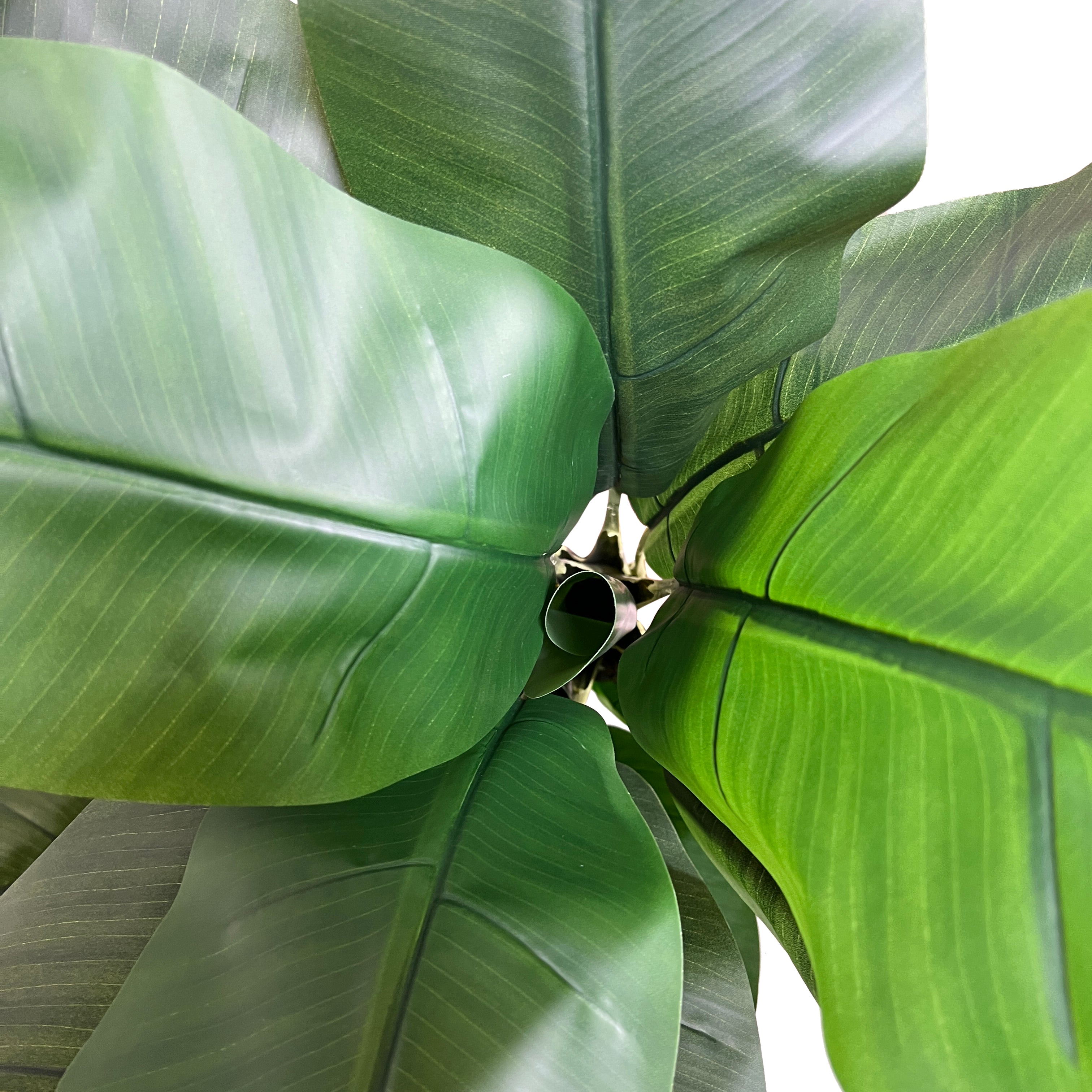 Kopu® Kunstpflanze Bananenpflanze 150 cm mit 21 Blättern - Kunstpflanze