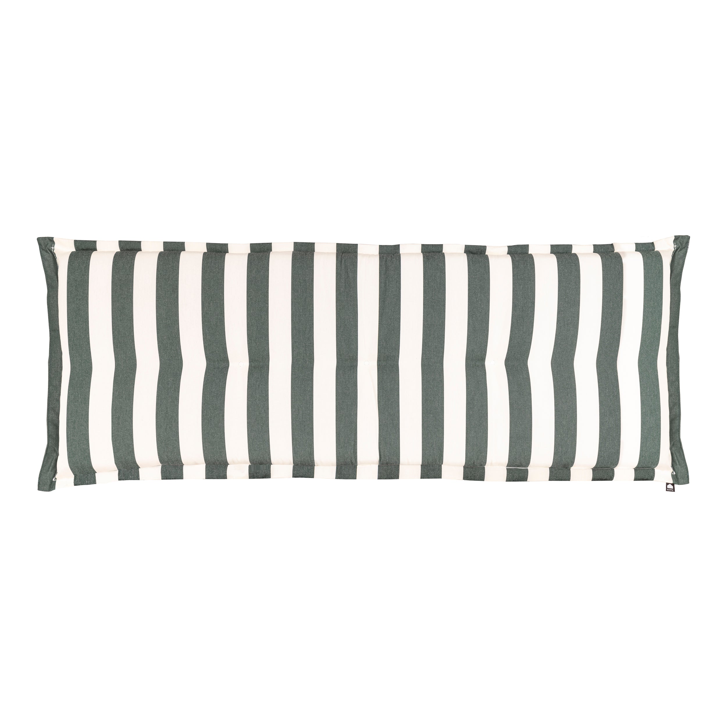Kopu® Mila Grey 150 cm - Hoogwaardig Bankkussen - Gestreept