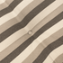 Kopu® Lines Grey - Comfortabel Tuinkussen Hoge Rug - Grijs gestreept