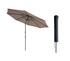 Kopu® Valencia Parasol Rond 300 cm met Beschermhoes - Taupe