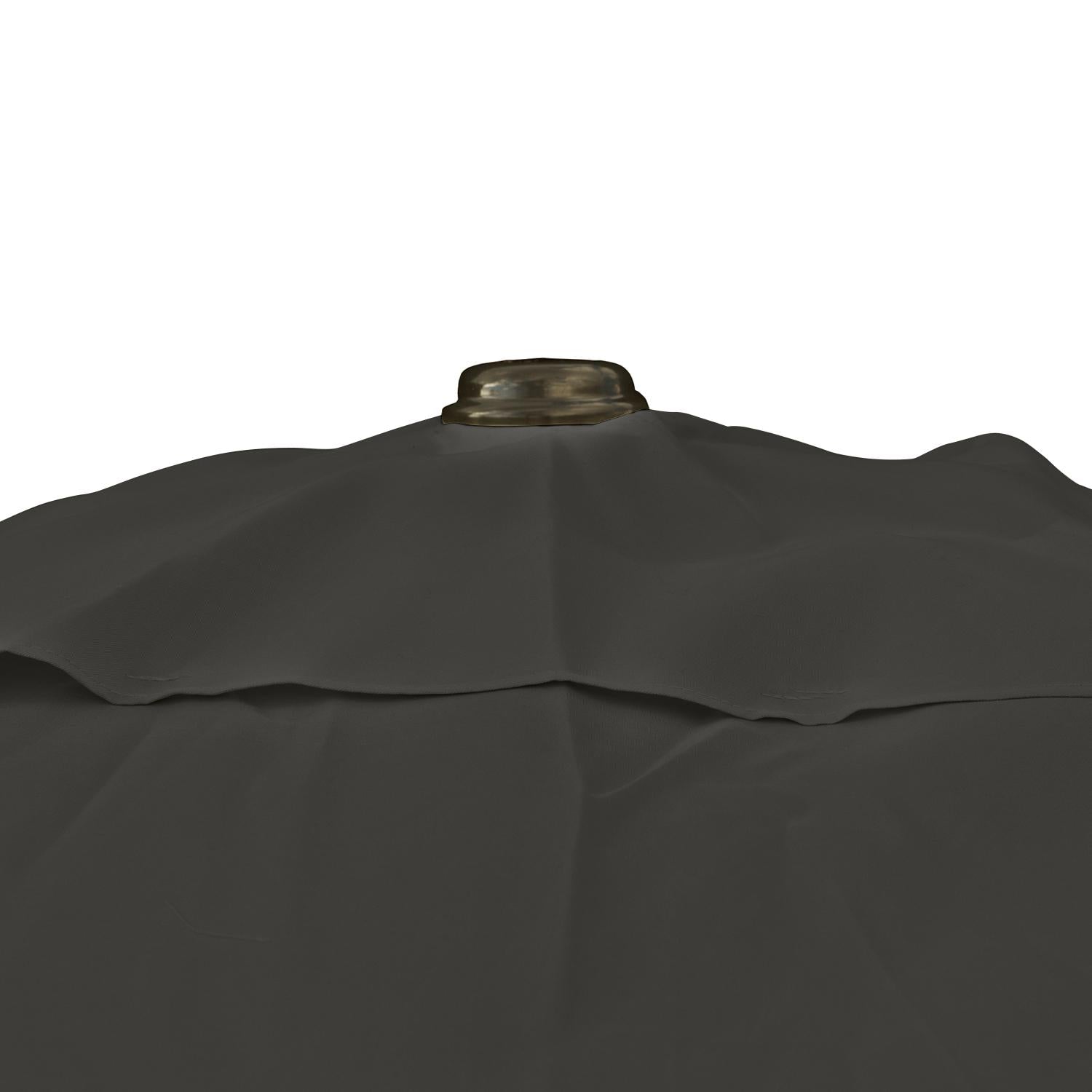Kopu® Altea Parasolset Vierkant 230x230 cm met Hoes en Voet - Antraciet (Copy)