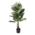 Kopu® Kunstplant Arecapalm 110 cm 6 stammen - zwarte pot - Nepplant