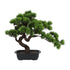 Kopu® Kunstpflanze Bonsai 40 cm Kiefer mit schwarzem Topf – Bonsai-Baum
