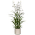 Kopu® Kunstbloem Orchidee Oncidium 98cm in pot - Wit