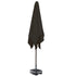 Kopu® Altea Parasolset Vierkant 230x230 cm met Hoes en Voet - Antraciet (Copy)