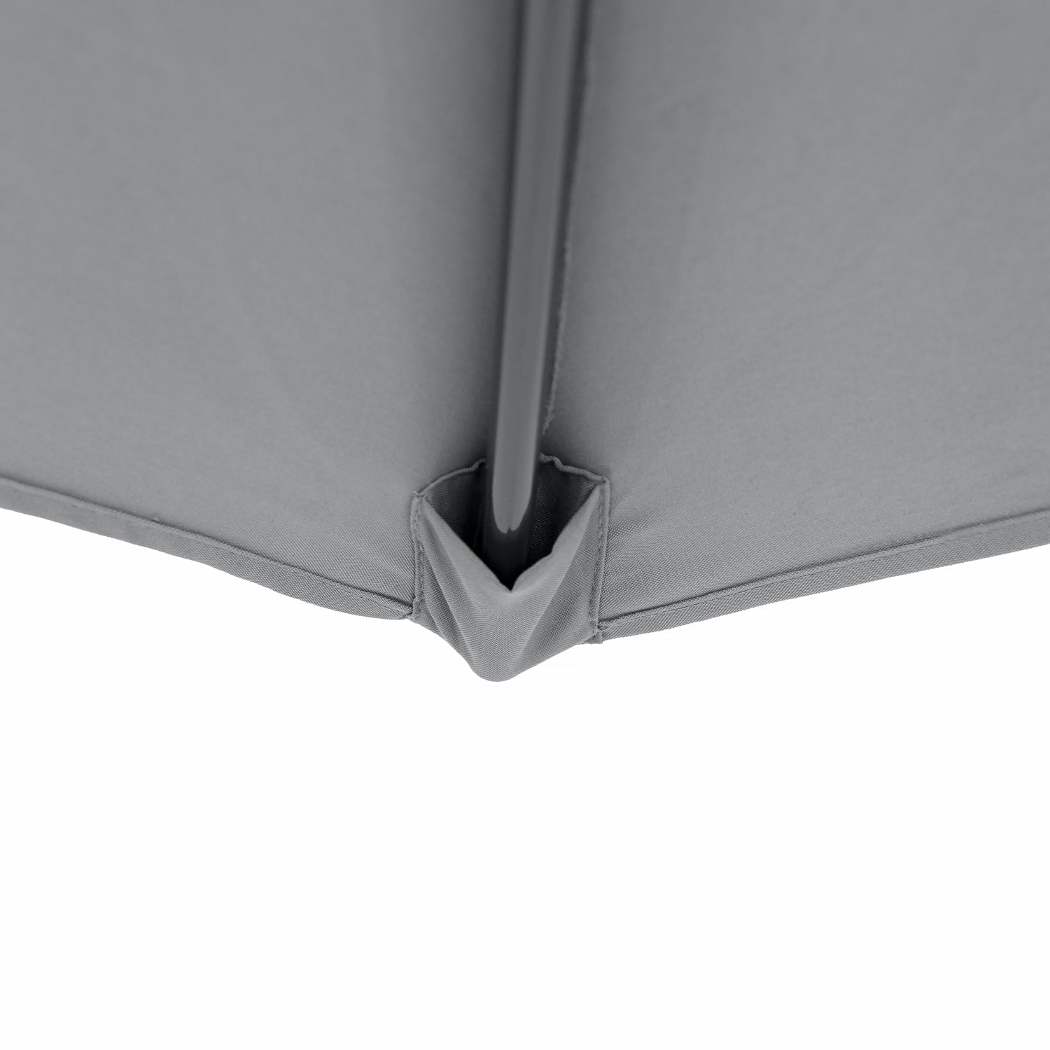 Kopu® Calma Parasolset Rond 300 cm met Voet - Lichtgrijs