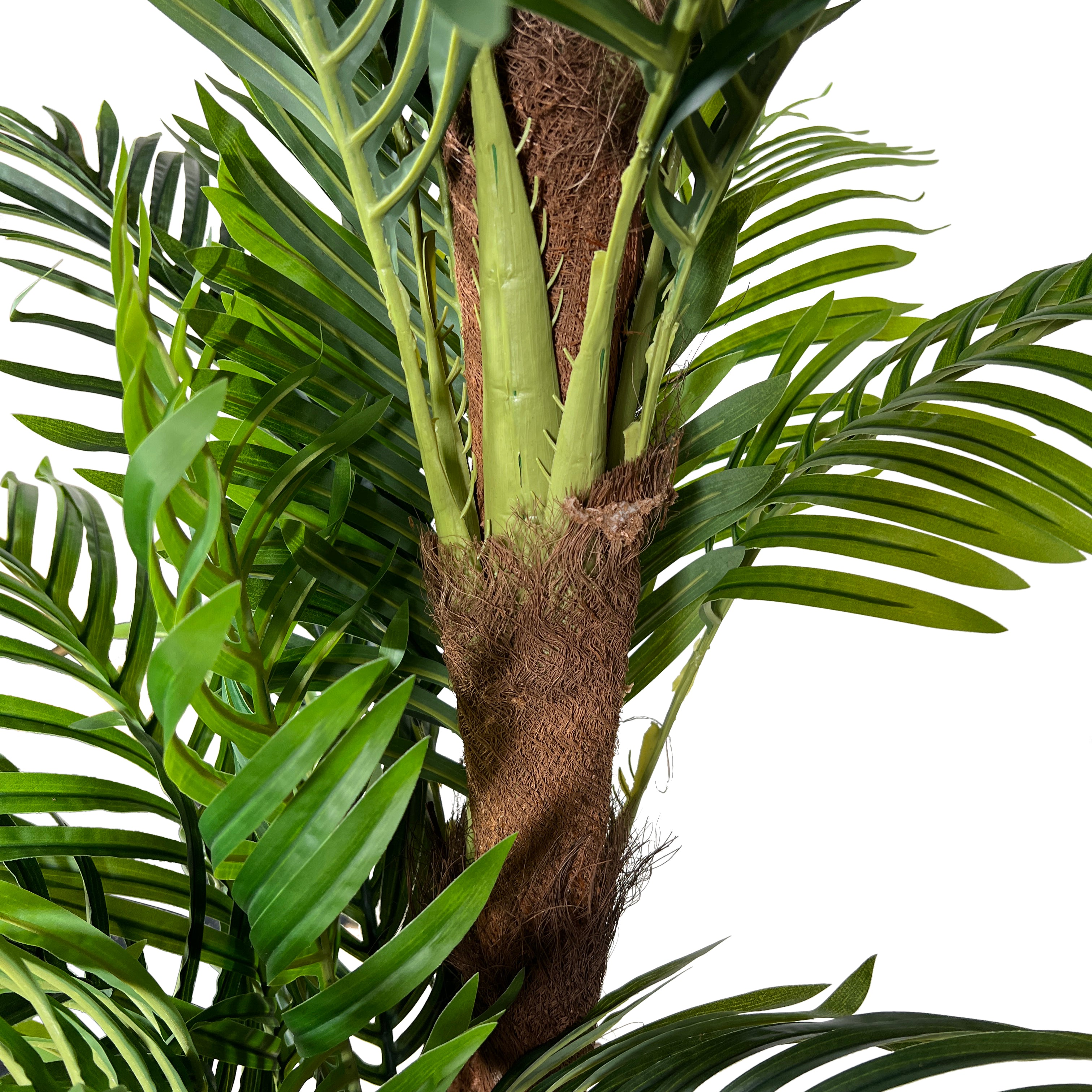 Kopu® Kunstplant Arecapalm 160 cm 3 Stammen - zwarte pot - Nepplant