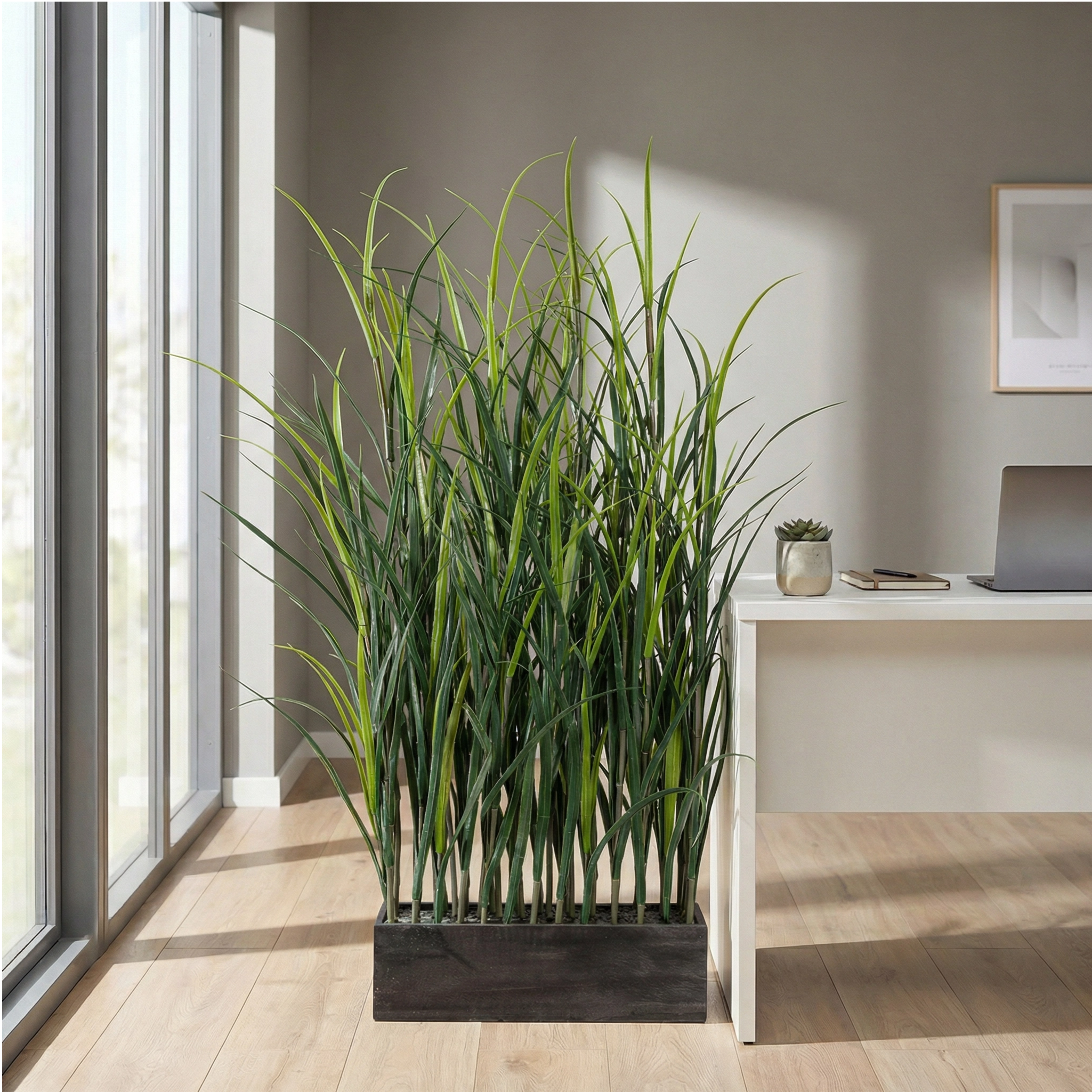 Kopu® Kunstgras Roomdivider 90 cm - Kunstgras Kamerverdeler in pot