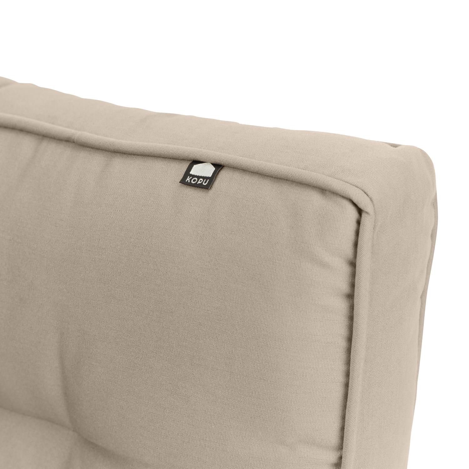 Kopu® - Prisma Loungekussen Rug 60x40 cm - Tan
