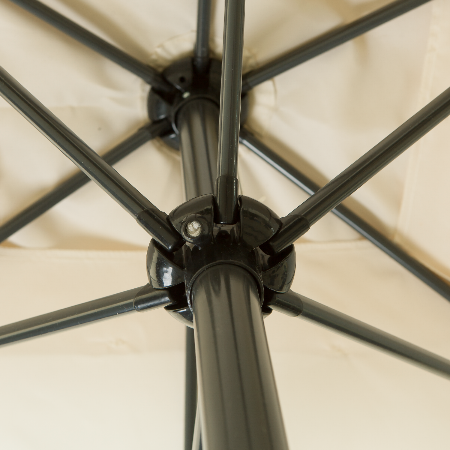 Kopu® Bilbao Rechthoekige Parasol 150x250 cm met voet - Creme