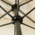 Kopu® vierkante parasol Malaga 200x200 cm - Naturel