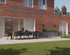 Kopu® Schaduwdoek Rechthoek 2x4 m Waterdicht - Zonnedoek - Grijs