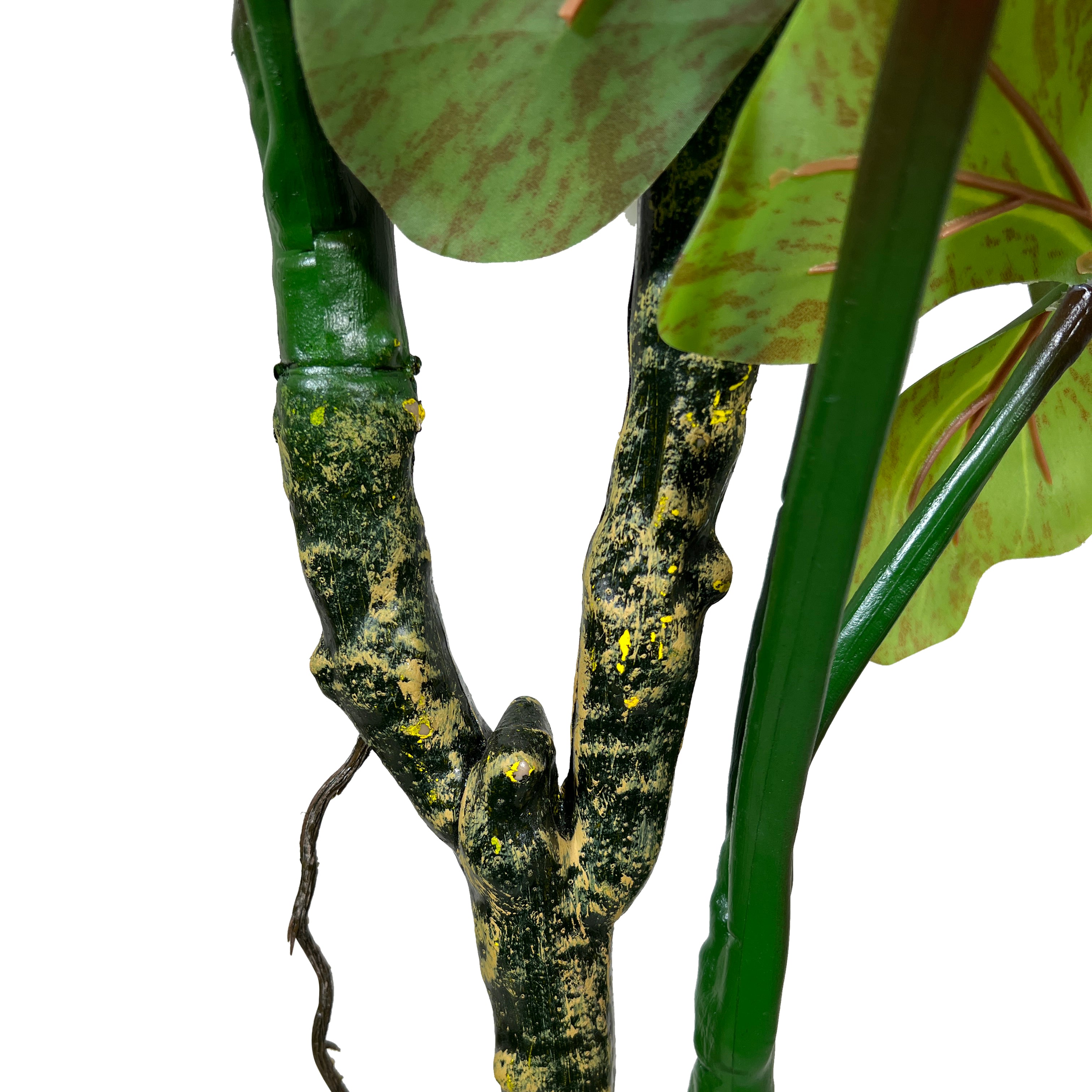 Kopu® Kunstplant Colocasia 180 cm - 19 bladeren - in zwarte pot
