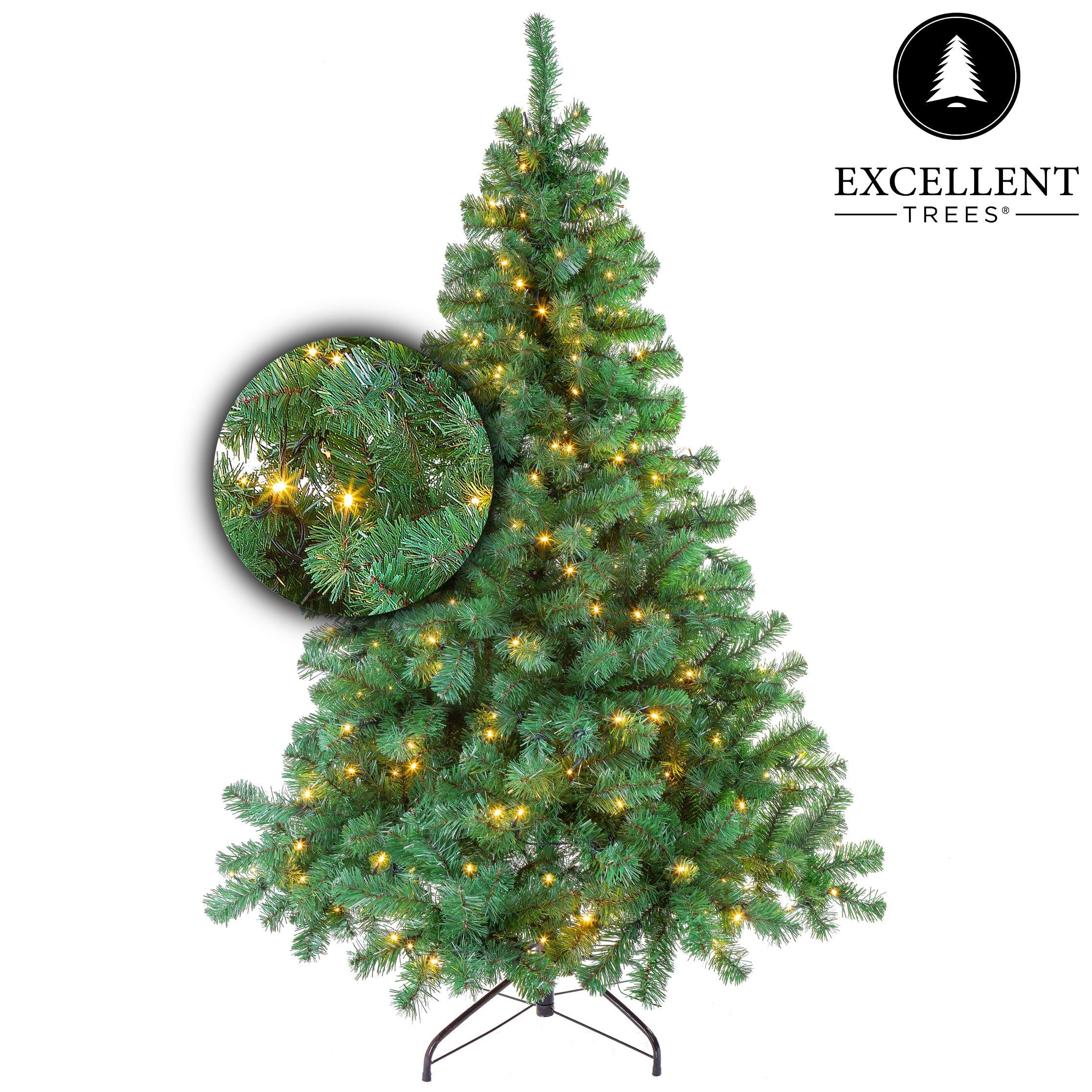 Excellent Trees® Stavanger LED 210 cm - Kerstboom met Verlichting en Smart App