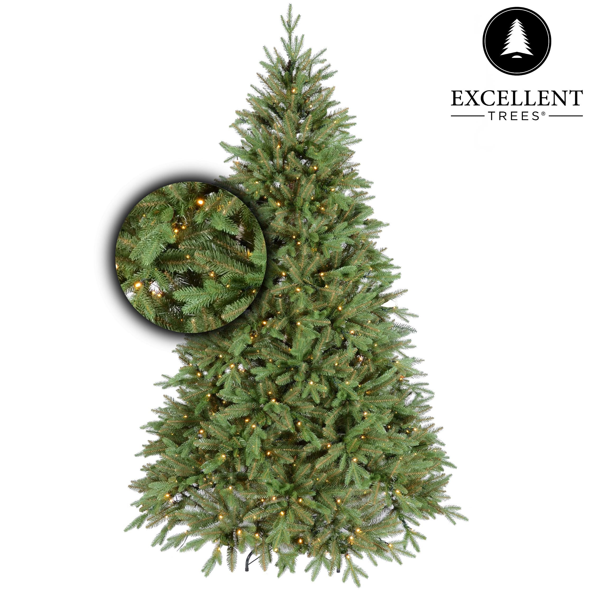 Excellent Trees® LED Ulvik 210 cm - Premium Kerstboom met 460 lampjes
