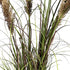 Kopu® Kunstplant Pluimgierst 122 cm - 5 halmen - in zwarte pot
