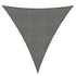 Kopu® Schaduwdoek Driehoek 3,6 mtr - 280 grams Waterdoorlatend - Grijs