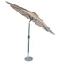 Kopu® Ronde stok-Parasol 300 cm Calma met Beschermhoes - Taupe