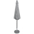 Kopu® ronde stokparasol 300 cm Calma met hoes en voet - Light Grey