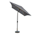 Kopu® rechthoekige parasol Bilbao 150x250 cm met hoes - Grey