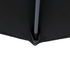 Kopu® Calma Black - Stevige Ronde Aluminium Parasol doorsnede 300 cm