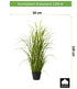 Kopu® Kunstplant Grasplant 120 cm - in zwarte pot - Nepplant