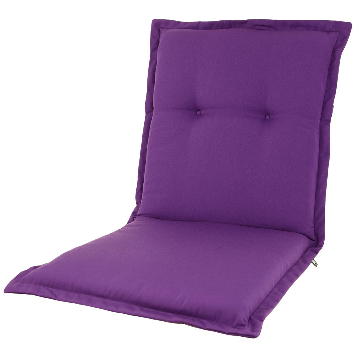 Kopu® - Prisma Gartenkissen mit niedriger Rückenlehne – Lila