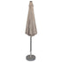 Kopu® Ronde stok-Parasol 300 cm Calma met Beschermhoes - Taupe