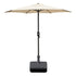 Kopu® Parasolvoet Vulbaar tot 45 kg voor Parasols 21-54 mm Antraciet