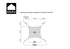 Kopu® Schaduwdoek 3x3m Vierkant Waterdicht 230 gram Zonnedoek - Creme