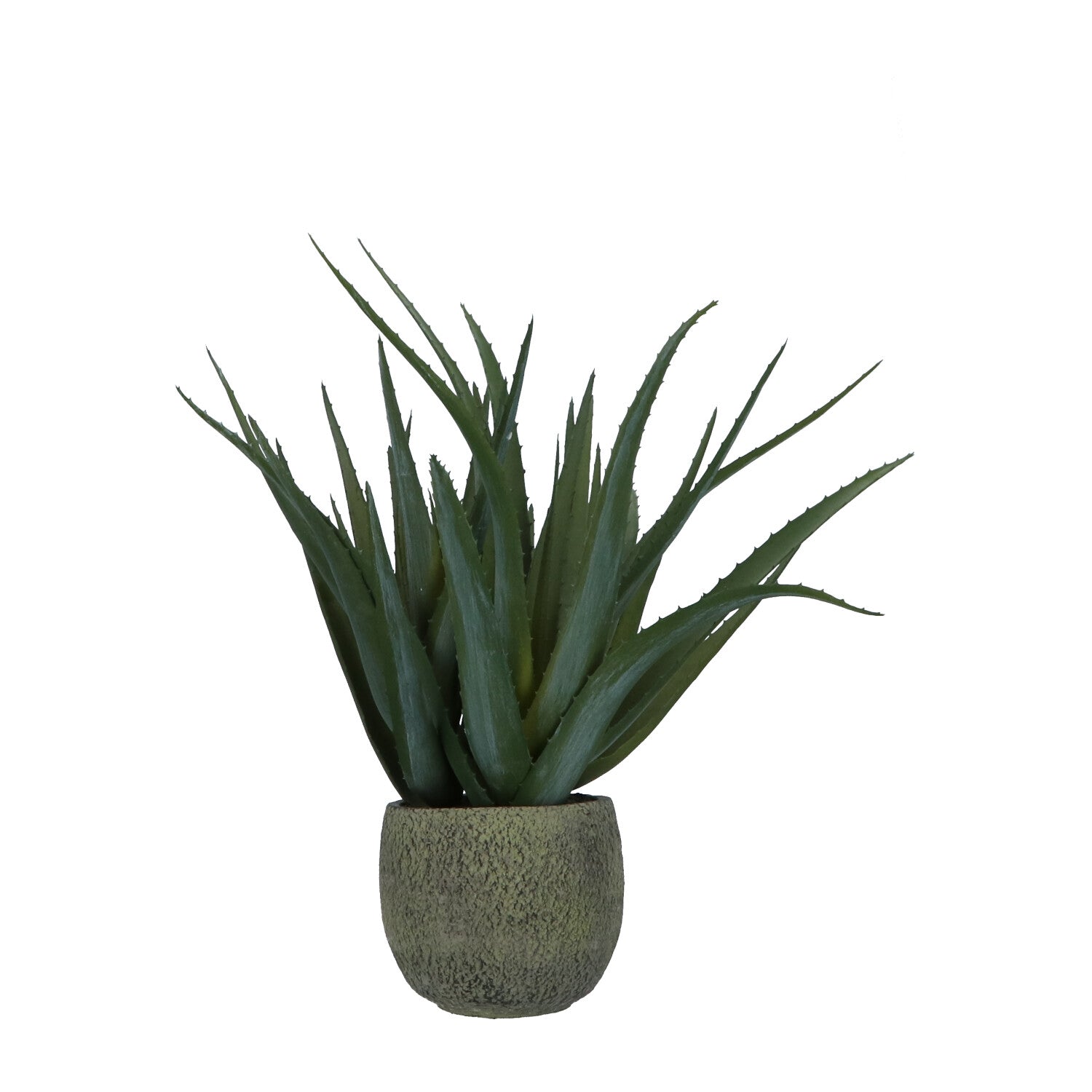 Kopu® Kunstpflanze Aloe Vera 48 cm im Innentopf mit Erde - 30 Blätter