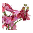 Kopu® Kunstbloem Orchidee 65 cm Lila met zwarte Sierpot - Phalenopsis