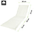 Kopu® Prisma Mousegrey - Extra Comfortabel Ligbedkussen 195x60 cm