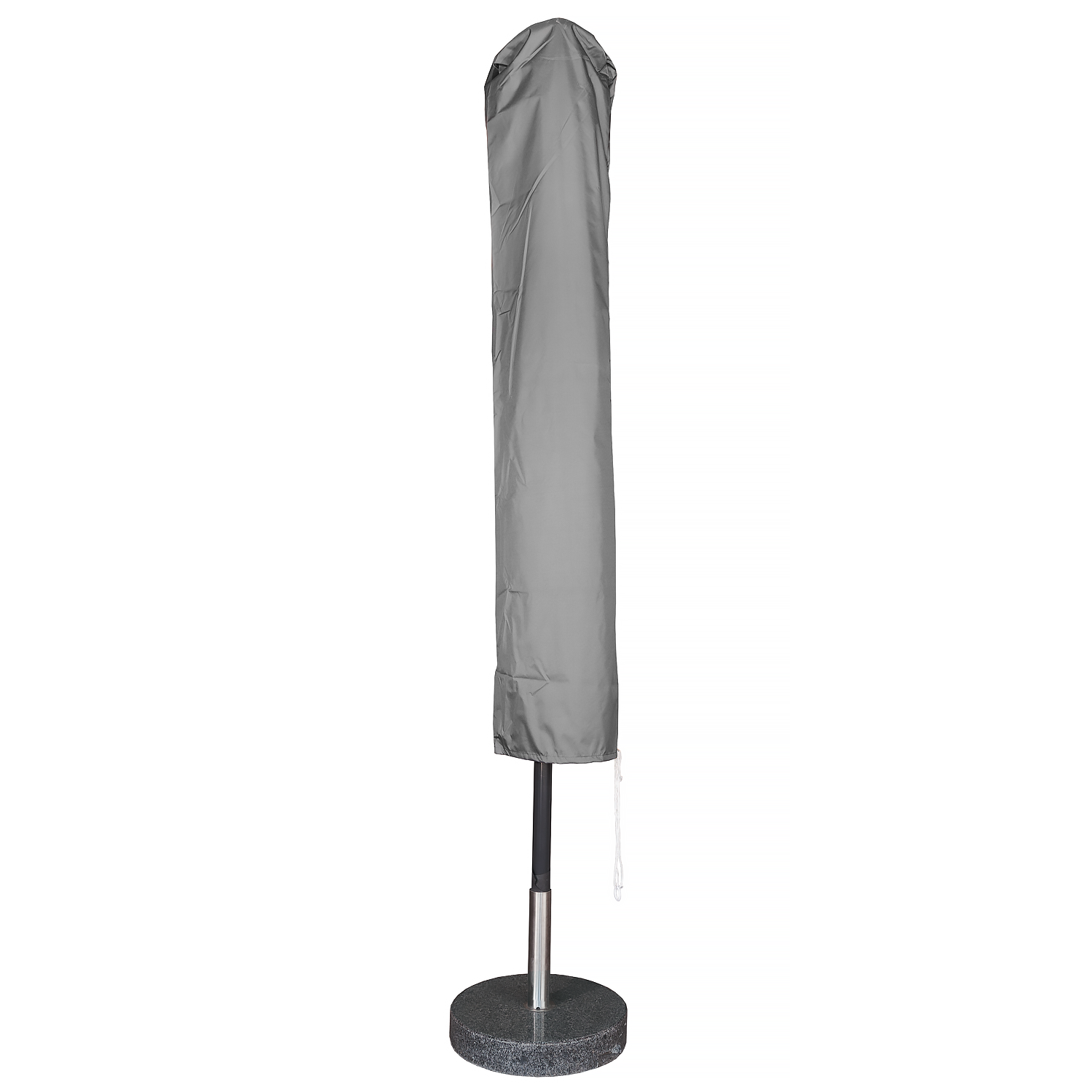 Kopu® Bilbao Rechthoekige Parasol 150x250 cm met hoes en voet - Creme