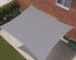 Kopu® Schaduwdoek Rechthoek 4x5 m Waterdicht - Zonnedoek - Grijs